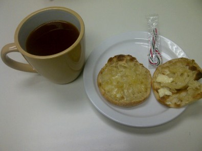 breakfast at work