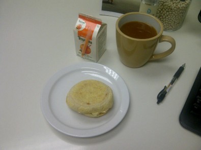 breakfast at work