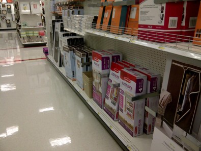 Target aisles