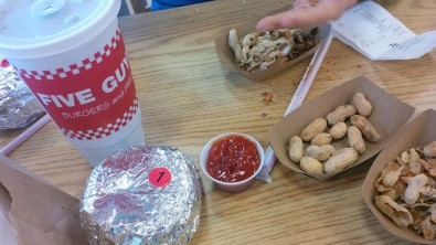 five guys burgers and fries