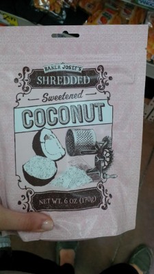 Trader Joes shredded coconut