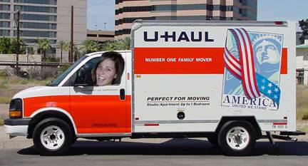 nancy in uhaul