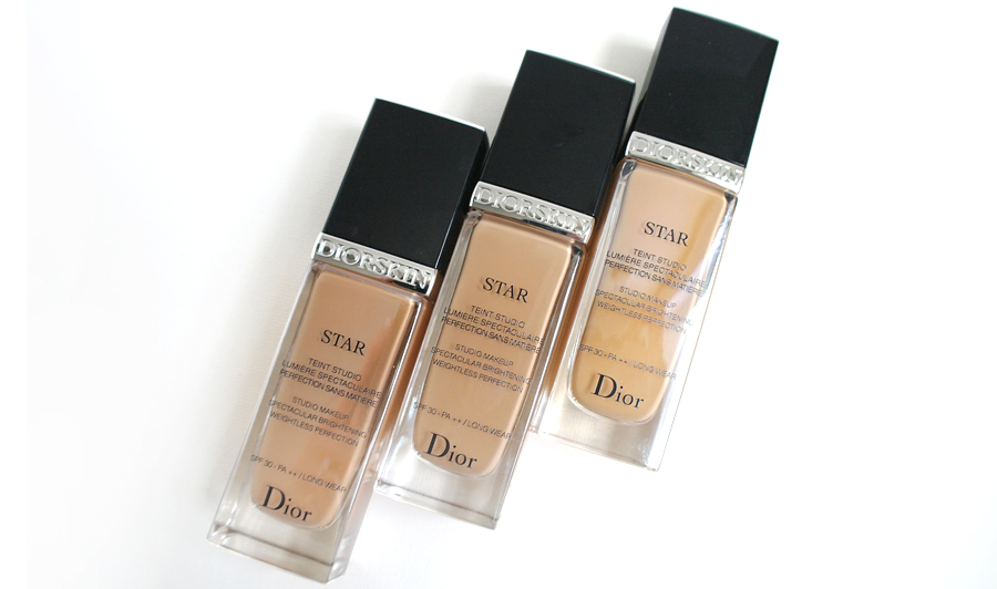 Dior Star Foundation Colour Chart