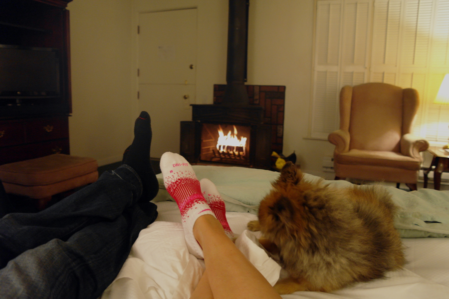 Enjoying-our-fireplace