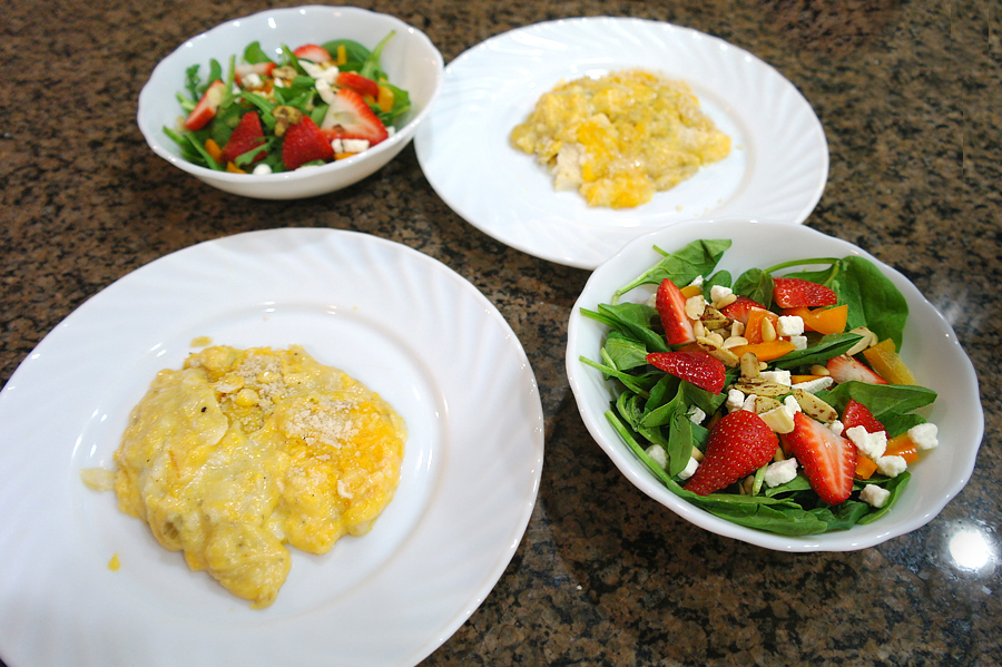 Cod-au-gratin-and-salad