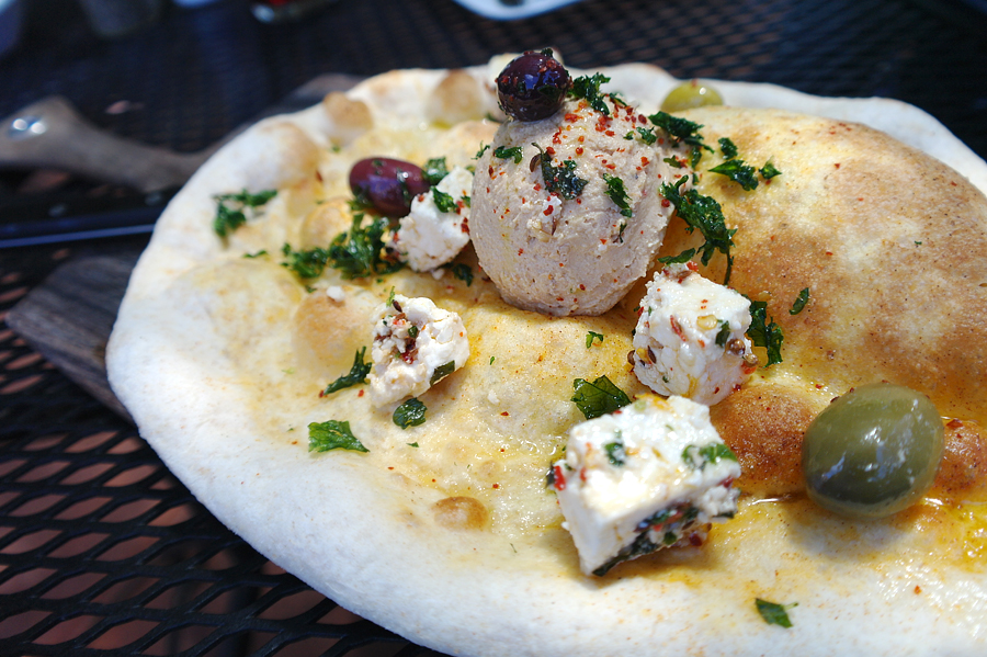 Hummus-plate
