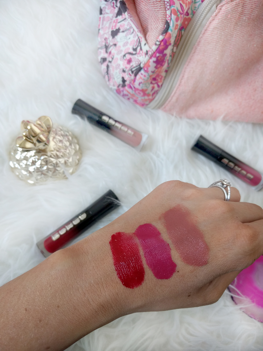 BUXOM Wildly Whipped Liquid Lipsticks swatches