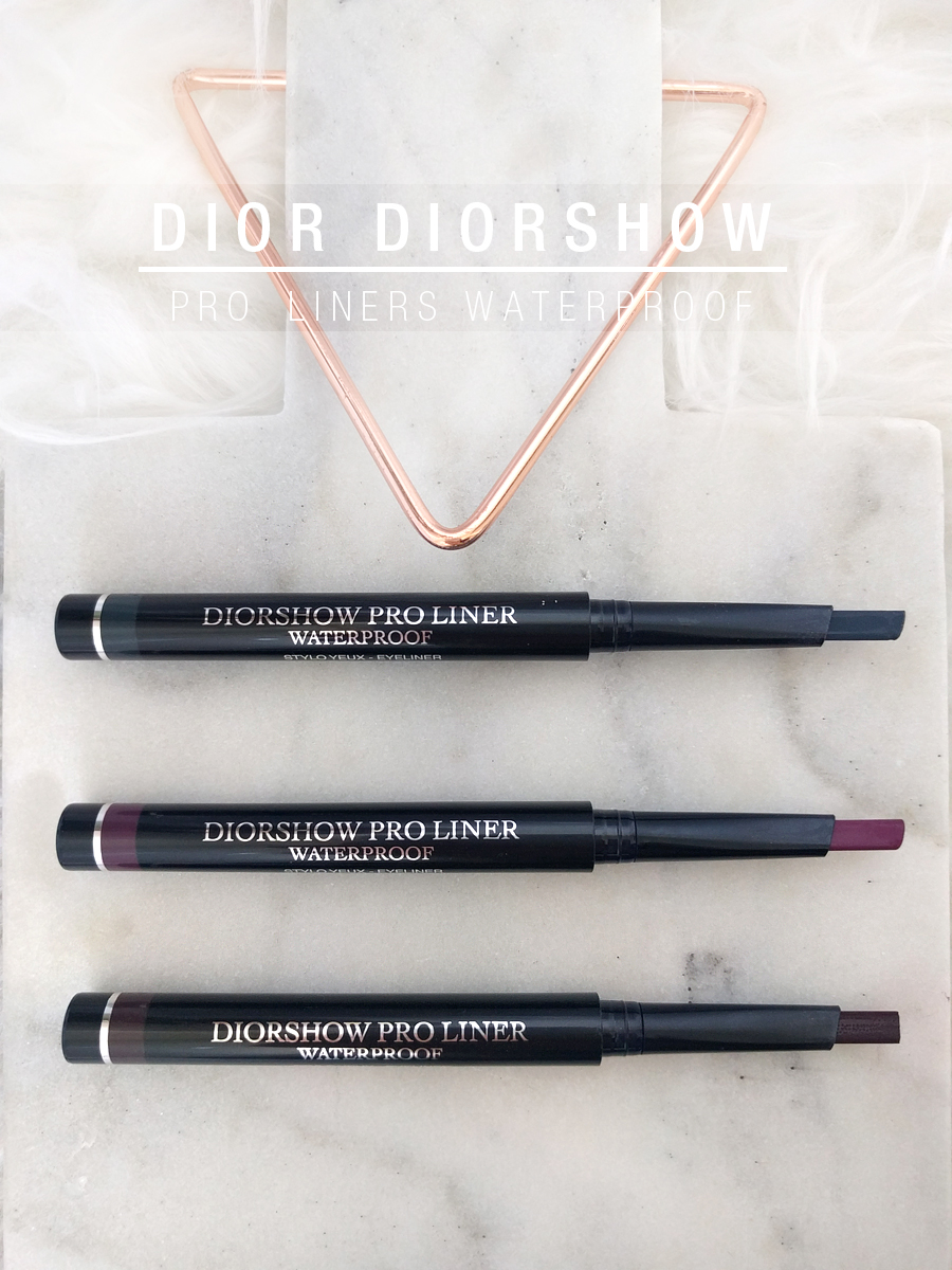 Dior Diorshow Pro Liners Waterproof Review Swatches