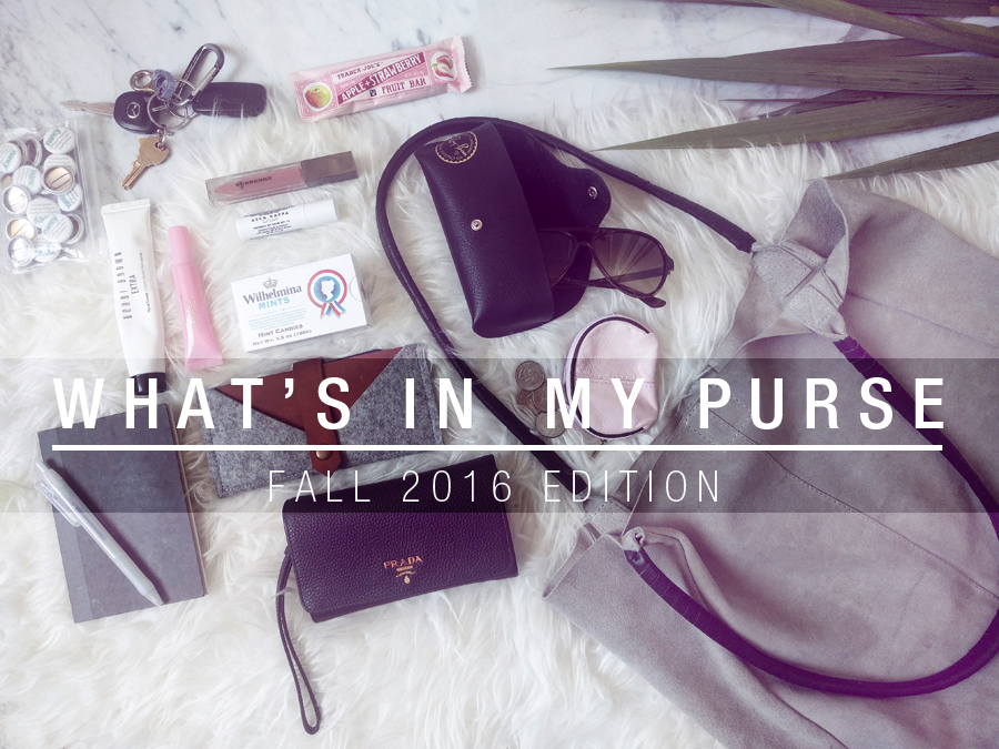 What s In My Purse Fall Edition